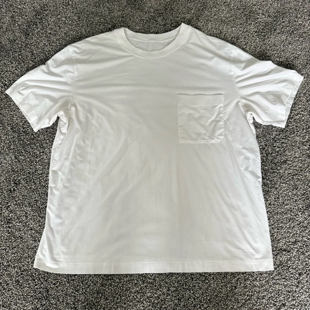 Lululemon Oversized Classic White Men's T-Shirt